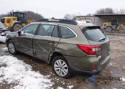 2017 Subaru Outback 2.5I z USA, uszkodzony, nr VIN 4S4BSAAC3H3217467